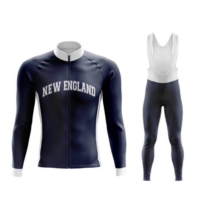 New England Football Long Sleeve Cycling Jersey & Pants