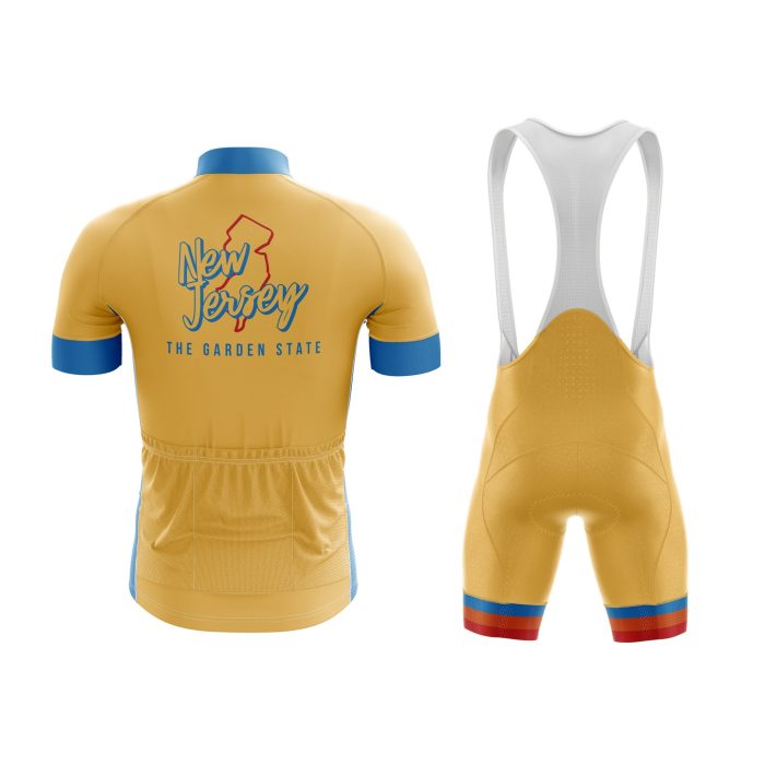 New Jersey Yellow Cycling Kit - Image 2