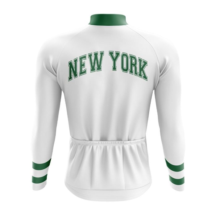 New York Football Long Sleeve Cycling Jersey - Image 2