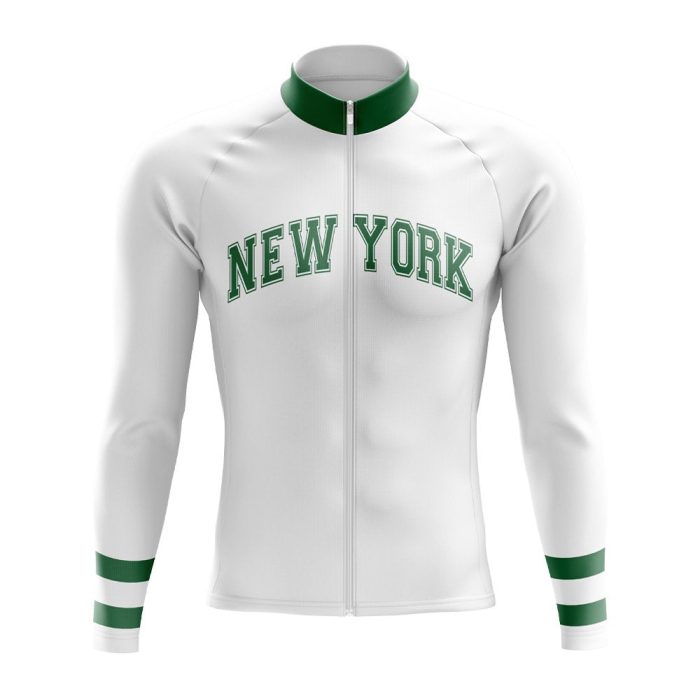 New York Football Long Sleeve Cycling Jersey