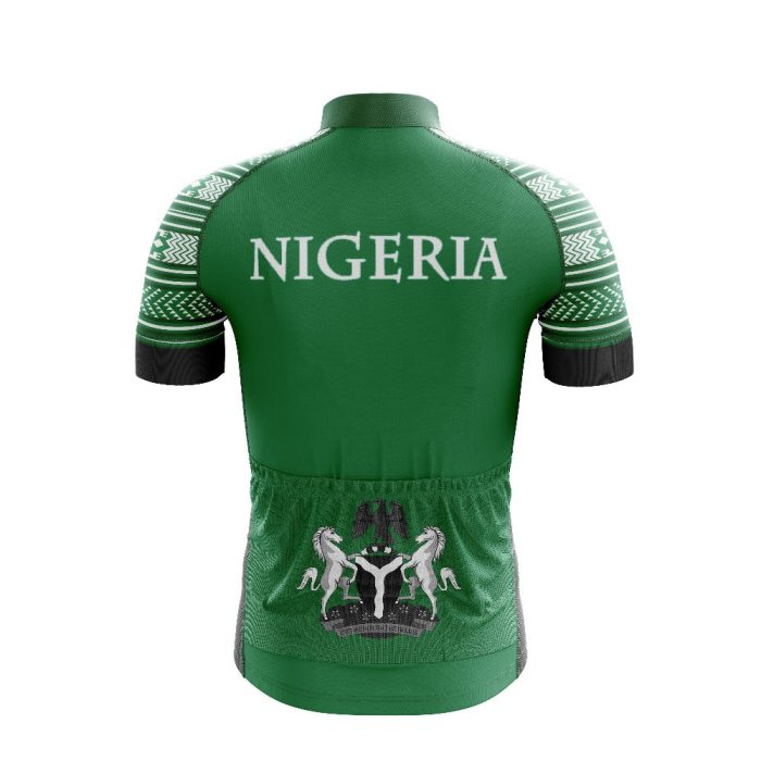 Nigeria Emblem Cycling Jersey - Image 2