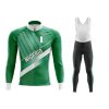 Nigeria Long Sleeve Winter Cycling Jersey & Pants