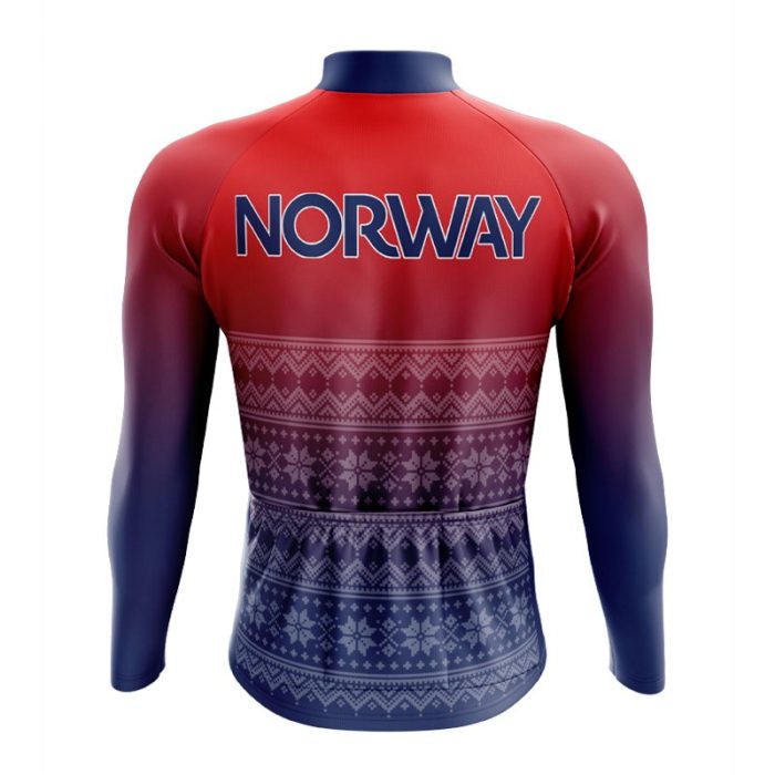 Norway Long Sleeve Cycling Jersey - Image 2