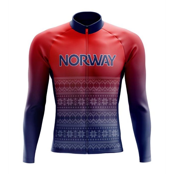 Norway Long Sleeve Cycling Jersey