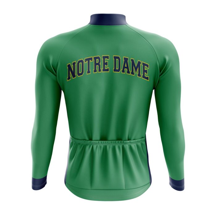 Notre Dame Long Sleeve Cycling Jersey - Image 2