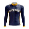Notre Dame Long Sleeve Cycling Jersey - Image 3