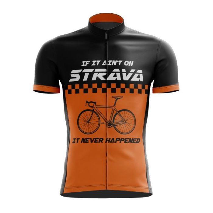 On Strava Cycling Jersey - Image 2