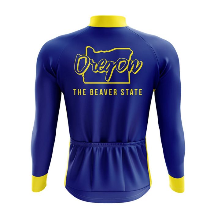 Oregon Long Sleeve Cycling Jersey - Image 2
