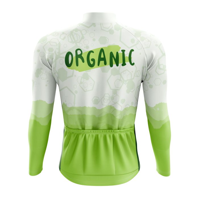 Organic Long Sleeve Cycling Jersey - Image 2