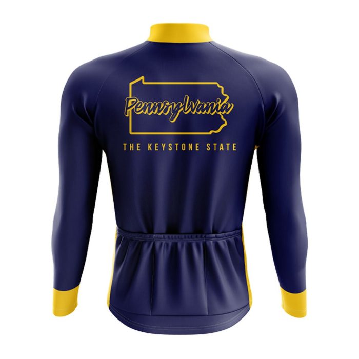 Pennsylvania Long Sleeve Cycling Jersey - Image 2
