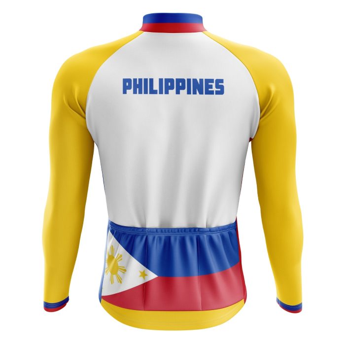 Pilipinas Long Sleeve Cycling Jersey - Image 2