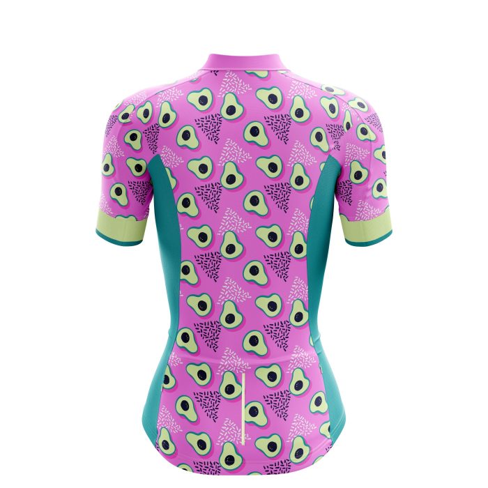 Pink Avocado Female Cycling Jersey - Image 2