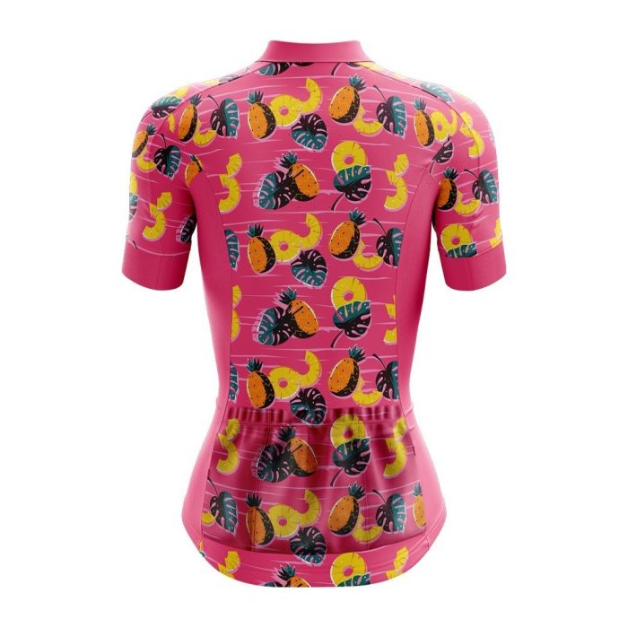 Pink Pineapple Breeze Women's Cycling Jersey - Image 2