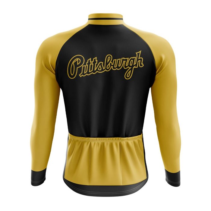 Pittsburgh Long Sleeve Cycling Jersey - Image 2