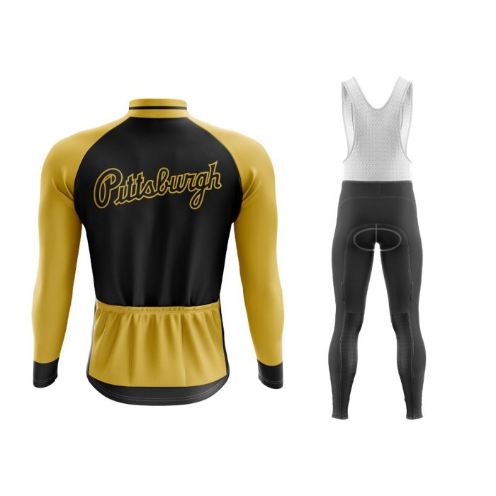 Pittsburgh Long Sleeve Winter Cycling Kit - Image 2