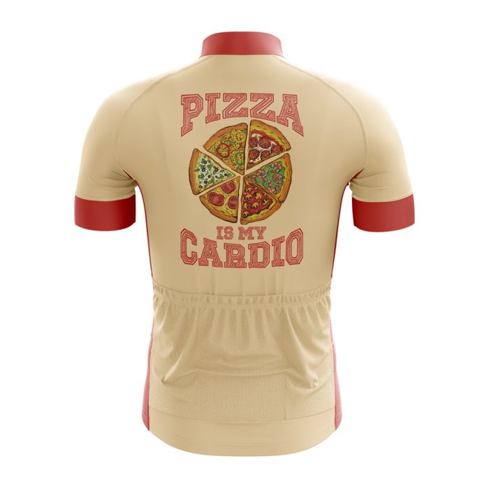 Pizza Is My Cardio Bicycle Jersey - Image 2