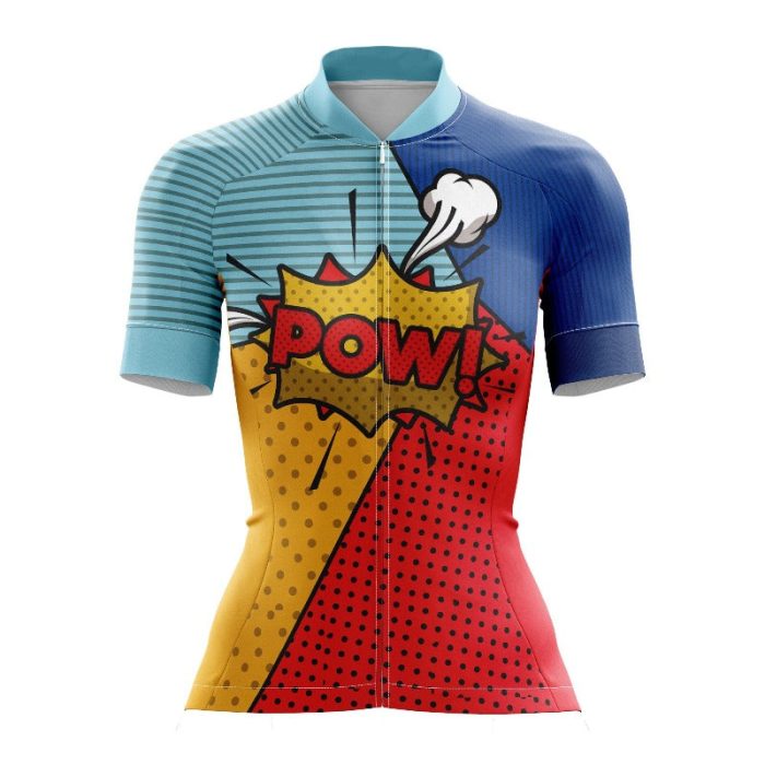 Pop Art Female Cycling Jersey