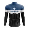 Powered By The Lord Long Sleeve Cycling Jersey - Image 2