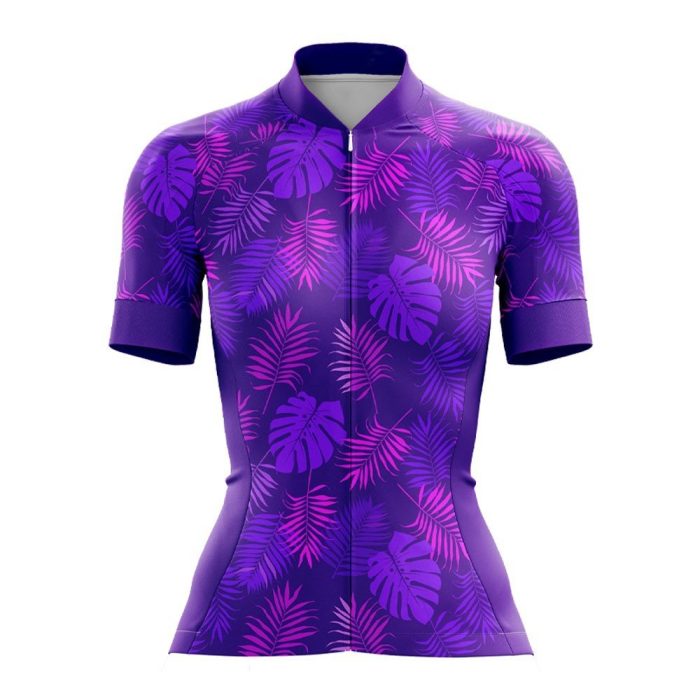 Purple Bloom Women's Cycling Jersey