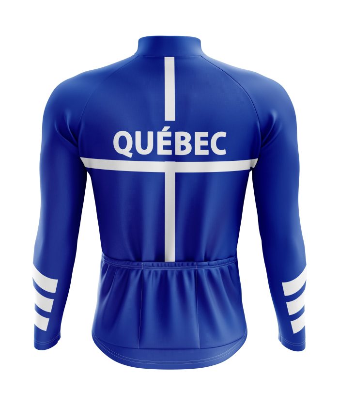 Quebec Long Sleeve Cycling Jersey - Image 2