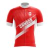 Red Canada Cycling Jersey