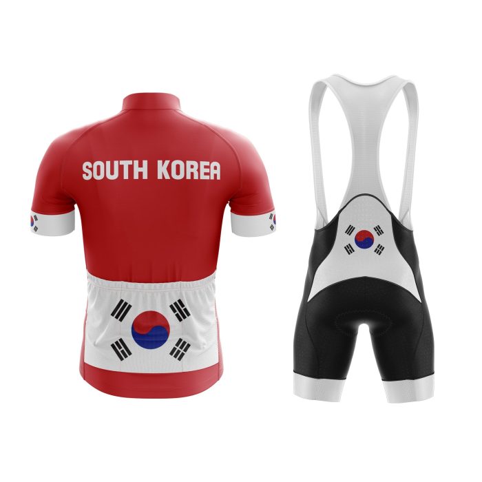 Red Korea Cycling Kit - Image 2