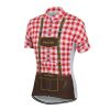 Red Lederhosen Cycling Jersey & Shorts Set - Image 3