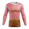 Red Lederhosen MTB Jersey