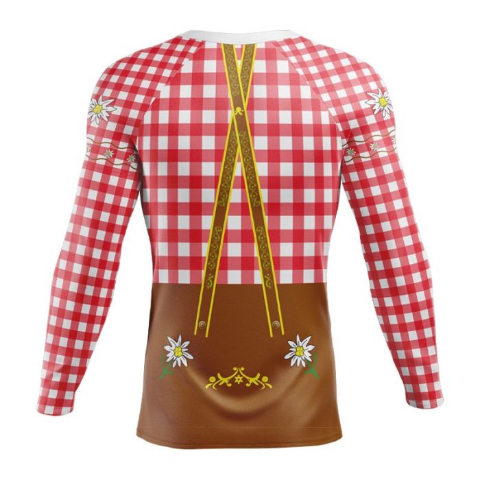 Red Lederhosen MTB Jersey - Image 2