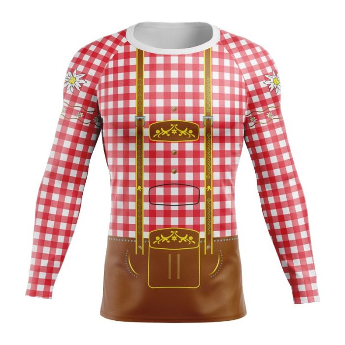 Red Lederhosen MTB Jersey