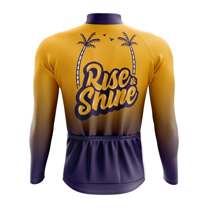 Rise and Shine Long Sleeve Cycling Jersey - Image 2