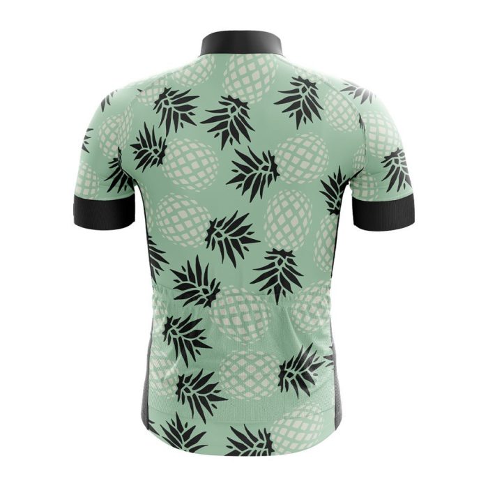 Sage Green Pineapple Cycling Jersey - Image 2