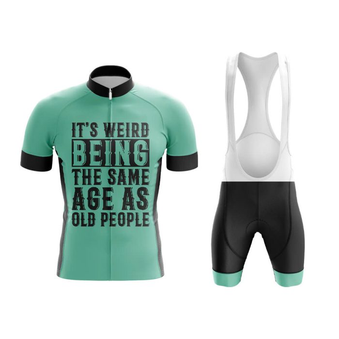 Same Age as Old People Cycling Kit