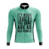 Same Age as Old People Long Sleeve Cycling Jersey