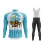 San Diego Long Sleeve Winter Cycling Jersey & Pants - Image 2
