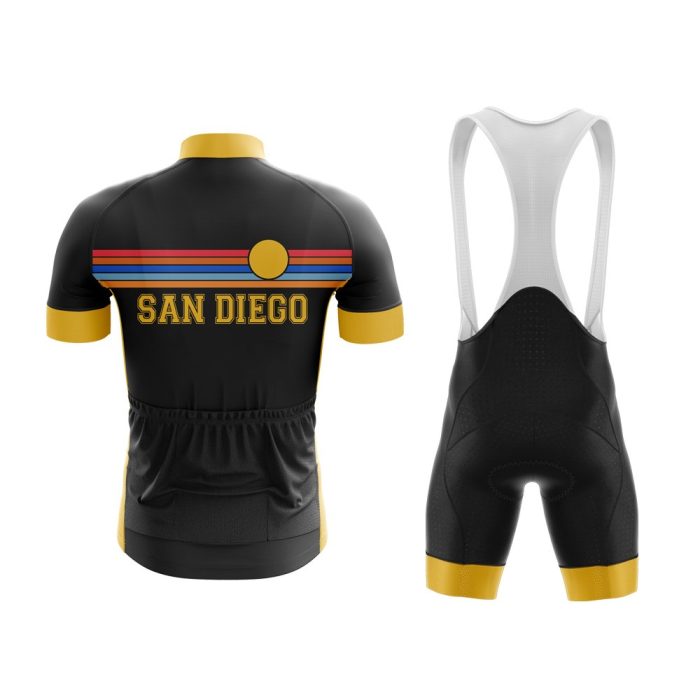 San Diego Sunset Cycling Jersey & Bib Shorts Set - Image 2