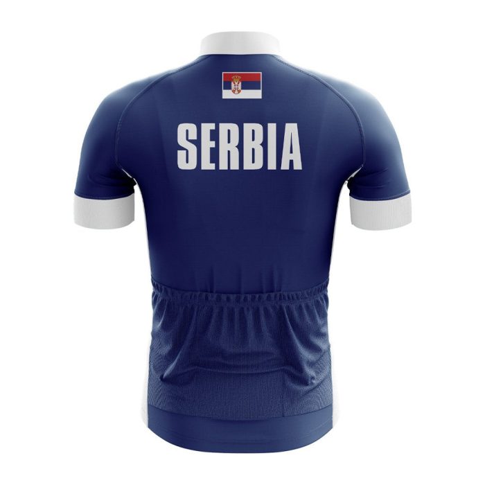 Serbia Cycling Jersey - Image 2