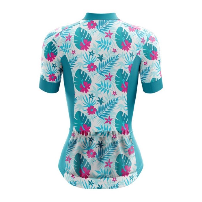 Serenity Leaves Women's Cycling Jersey - Image 2