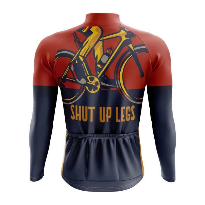 Shut Up Legs Long Sleeve Cycling Jersey - Image 2