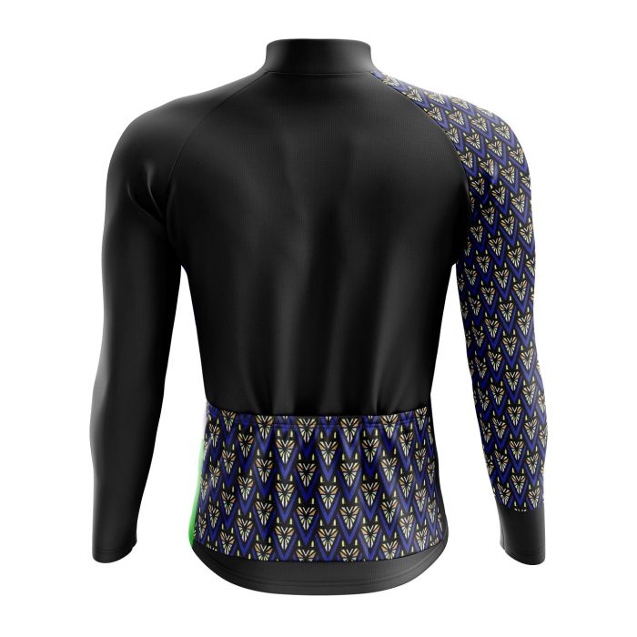 Sierra Leone Long Sleeve Cycling Jersey - Image 2