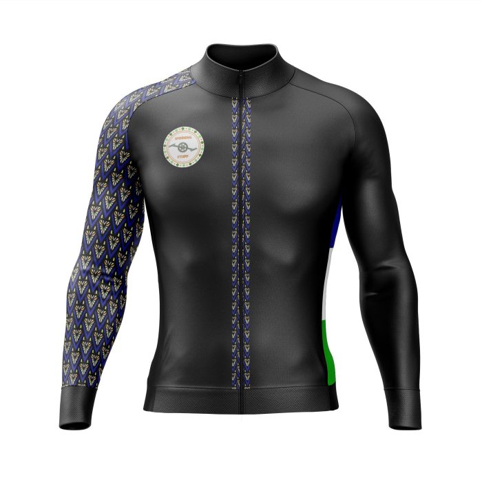 Sierra Leone Long Sleeve Cycling Jersey