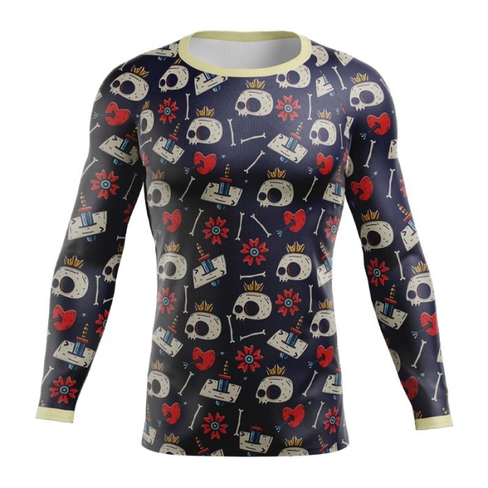 Skull Hearts Mountain Bike Jersey