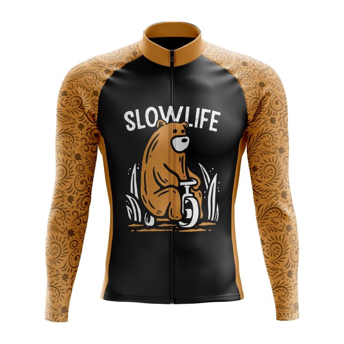 Slow Life Long Sleeve Cycling Jersey