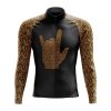 Snakeskin Long Sleeve Cycling Jersey