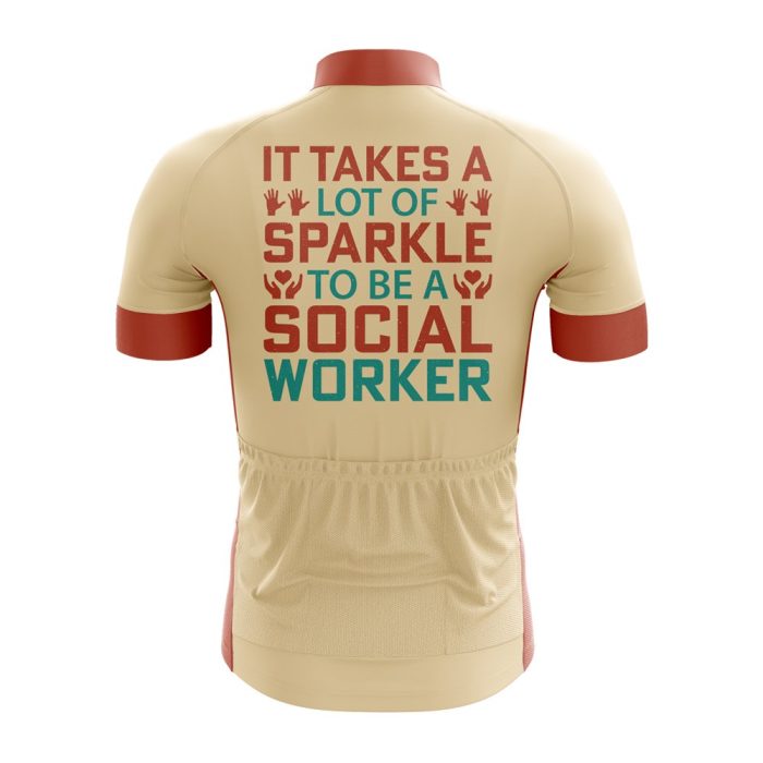 Social Worker Bicycle Jersey - Image 2