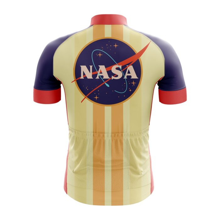 Solar Flare Retro Cycling Jersey - Image 2
