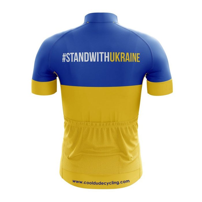 Stand With Ukraine Cycling Jersey - Image 2