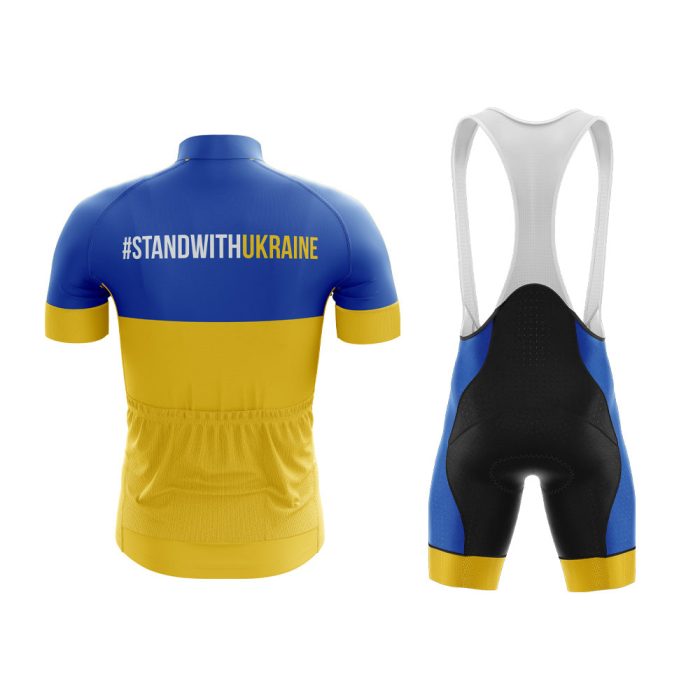 Stand with Ukraine Cycling Kit - Image 2