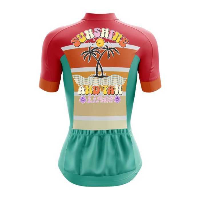 Sunshine and Tan Lines Cycling Jersey - Image 2