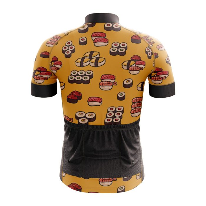 Sushi Pattern Cycling Jersey - Image 2